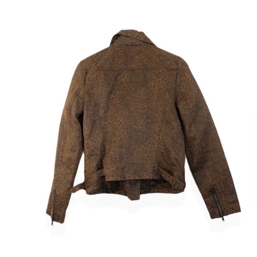 Kut from the Kloth Brown Leopard Print Jacket - Picture 6 of 16